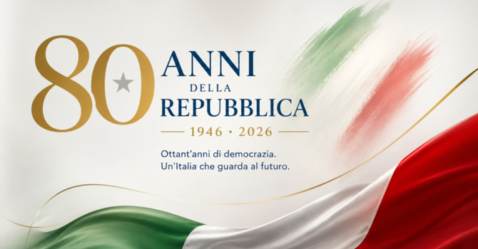 Buon ottantesimo compleanno Repubblica italiana!