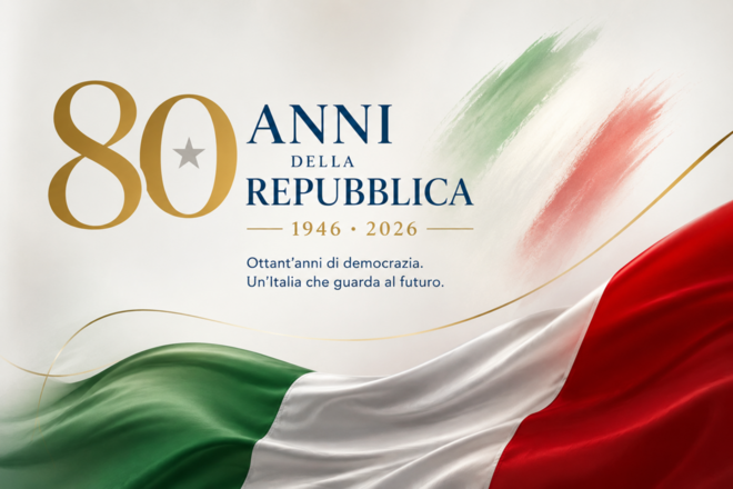 Buon ottantesimo compleanno Repubblica italiana!