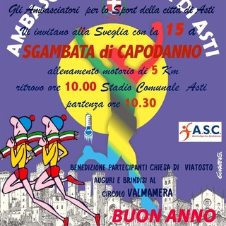 Asti inaugura il 2026 di corsa: torna la “Sgambata di Capodanno”