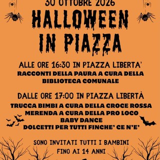 San Damiano d’Asti si prepara ad Halloween: festa in piazza Libertà per i bambini