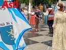 In foto: la sindaca Roberta Giovine durante l'annuncio dell'Assedio di Canelli 2026 In foto: la sindaca Roberta Giovine durante l'annuncio dell'Assedio di Canelli 2026