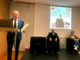 A Palazzo Banca d'Alba la presentazione del premio: nella foto l'intervento del governatore Oscar Bielli