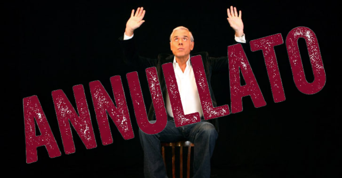 Annullato lo spettacolo astigiano di Teo Teocoli