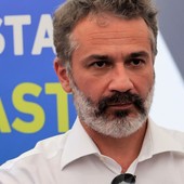 L'On. Giaccone ritratto in una foto d'archivio