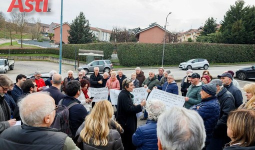 L'assemblea degli abitanti di via Spandre a marzo L'assemblea degli abitanti di via Spandre a marzo
