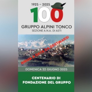 Il caldo ferma la festa, il centenario degli Alpini di Tonco slitta in autunno