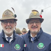 Giorgio Gianuzzi con Fabrizio Pighin