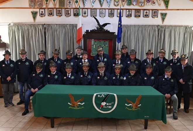 Nuovo corso per l'ANA di Asti: insediato il presidente Giorgio Gianuzzi e il nuovo consiglio direttivo