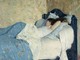 A letto, dipinto del 1878 di Federico Zandomeneghi, impressionista veneziano
