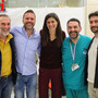 Chiara Appendino con infermieri del Nursind (MerfePhoto)