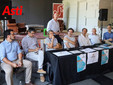 Le immagini della visita e della conferenza stampa (Merphefoto) Le immagini della visita e della conferenza stampa (Merphefoto)