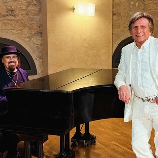 Danilo Amerio (al pianoforte) e Paolo Mengoli