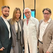 Nell'immagine, da sinistra a destra: Alessandro Tarricone, Mery Segneri, Giorgio Calabrese e Gianluca Tordi