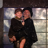 Lo Scrooge di Rizzolo commuove il Teatro Alfieri di Asti alla partenza del tour &quot;A Christmas Carol Musical&quot; [FOTOGALLERY]