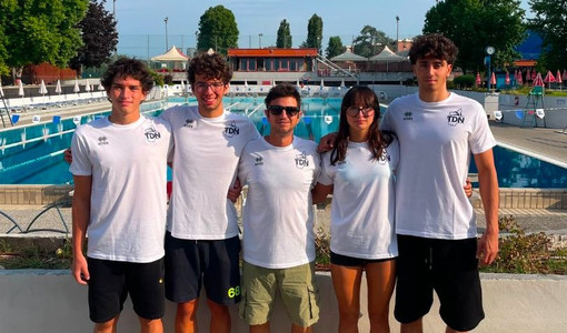 Quattro portacolori dell'Asti Nuoto ai Campionati Italiani di categoria al Foro Italico