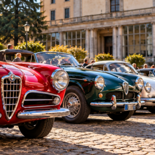Auto storiche, solidarietà e prevenzione: i Lions si mobilitano a Nizza Monferrato