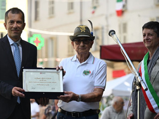 L’assessore regionale Marco Gabusi con Giorgio Tardito e il sindaco di Canelli Roberta Giovine L’assessore regionale Marco Gabusi con Giorgio Tardito e il sindaco di Canelli Roberta Giovine