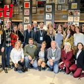 Foto di gruppo per gli ambassador del progetto