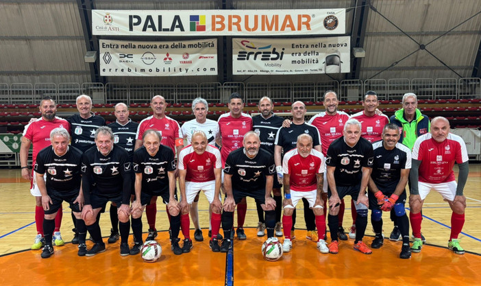Trionfo di carattere per l'Asti Walking Football nella sfida contro il Casale