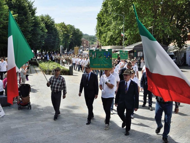 Un momento della sfilata
