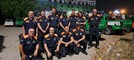 Il gruppo in partenza