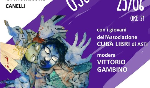 Dopocena letterario alla Biblioteca Monticone di Canelli: tre libri per raccontare l'ossessione Dopocena letterario alla Biblioteca Monticone di Canelli: tre libri per raccontare l'ossessione