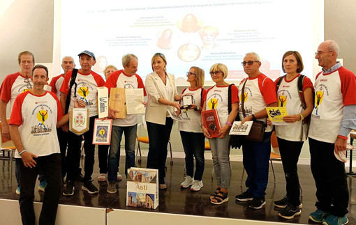 Nell'immagine, da sinistra a destra: Angelo Marchione, Sandra Lovisone, Luciano Oldano, Mara Marchioretti, Gianfranco Chiaranda, Vincenzo Maiorano, Giovanni Palmieri, Naldo Turello, Clorinda Critelli, Michelina Tedesco e Nicola Lazzaro
