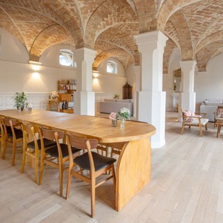 Antico refettorio ora adibito a sala comune con cucina