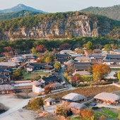 Uno scorcio della cittadina di Andong