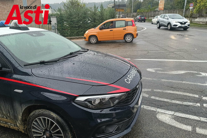 Massiccia operazione interforze in corso all'ingresso sud di Asti Massiccia operazione interforze in corso all'ingresso sud di Asti