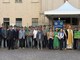 Il gruppo di partecipanti al ricordo del Generale Cravarezza, a Crea