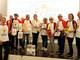 Nell'immagine, da sinistra a destra: Angelo Marchione, Sandra Lovisone, Luciano Oldano, Mara Marchioretti, Gianfranco Chiaranda, Vincenzo Maiorano, Giovanni Palmieri, Naldo Turello, Clorinda Critelli, Michelina Tedesco e Nicola Lazzaro