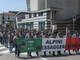 Le Penne Nere astigiane dietro allo striscione Sezionale all’Adunata del 2024 a Vicenza (Ph. Giorgio Gianuzzi)