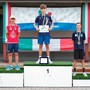 Il podio combinato Under 15 petanque