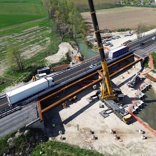 Chiusura notturna sulla tangenziale di Asti per lavori ai viadotti sul Tanaro