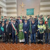 Penne Nere astigiane con Mons. Francesco Ravinale per il 154° anniversario delle Truppe Alpine