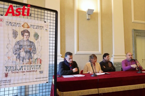 Nell'immagine (ph. Merfephoto - Efrem Zanchettin), da sinistra: Riccardo Costa (Asti Film Festival), Loretta Bologna, Massimo Umberto Tomalino (Magmax) e Maurizio Rasero