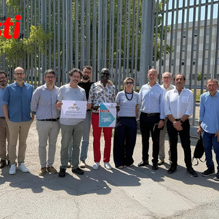 Le immagini della visita e della conferenza stampa (Merphefoto)