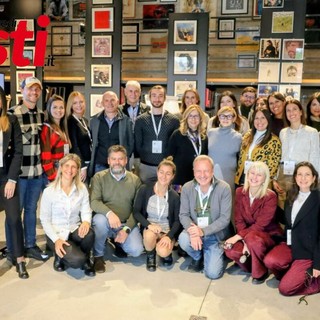 Foto di gruppo per gli ambassador del progetto