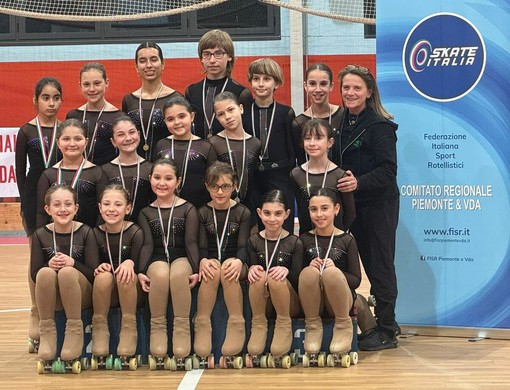 La New Asti Skating fa incetta di titoli agli interprovinciali di Settime