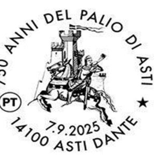 Poste Italiane celebra il Palio di Asti con un annullo da collezione