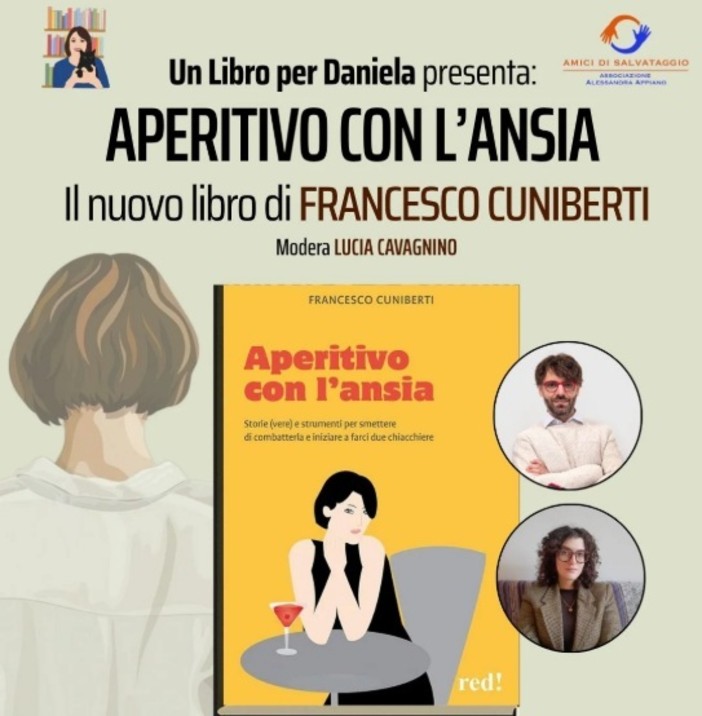 L'ansia si racconta: aperitivo letterario ad Asti con lo psichiatra Francesco Cuniberti L'ansia si racconta: aperitivo letterario ad Asti con lo psichiatra Francesco Cuniberti
