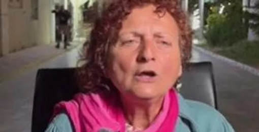 La foto circolata in rete di Dina Alberizia
