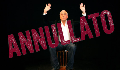 Annullato lo spettacolo astigiano di Teo Teocoli