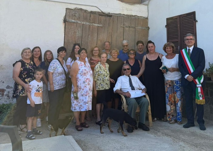 I festeggiamenti per Mario