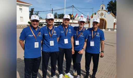 Borin con la sua squadra (Ph. Assopar)