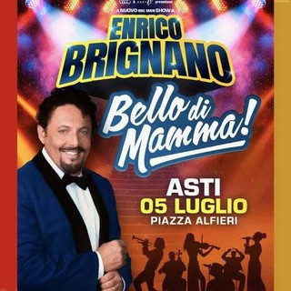 La comicità di Enrico Brignano si aggiunge al ricchissimo cartellone di AstiMusica 2026