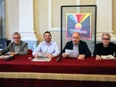 Nell'immagine, da sinistra a destra: Angelo Demarchis, Paride Candelaresi, Maurizio Rasero e Mario Nosengo
