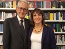 Il professor Beppe Ghisolfi, già ospite al Caffè Letterario di Silvia Gullino