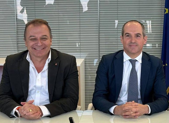 L'assessore regionale Bongioanni e il commissario Filippini